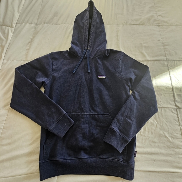 Patagonia Uprisal Hoody Pullover Sweatshirt in Navy Blue, Size Small - Picture 2 of 5